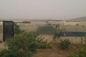 La calima entra con fuerza y reduce la visibilidad en Telde/Antonio Rico, Jesús Ruiz Mesa y TA.